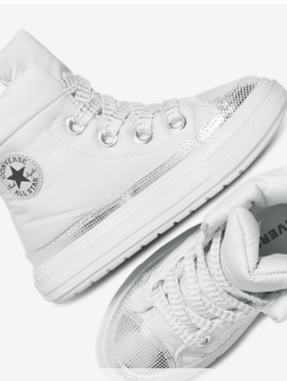 Converse Chuck Taylor All Star Elements Boots Hi- Grey/Silver/Black